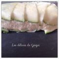 PETITES TERRINES FRAICHES COURGETTE, JAMBON ET MASCARPONE