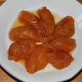 Confit de pommes au four