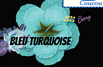 La couleur bleu turquoise s’invite dans nos intérieurs