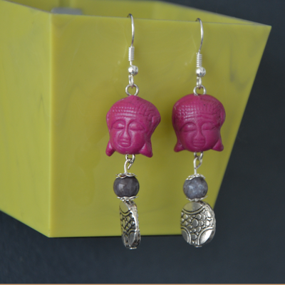 Boucles et broches fimo 
