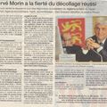 LES CENT JOURS NORMANDS D'HERVE MORIN: LES PREMIERES GRANDES DECISIONS