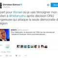 Christian Estrosi soutient ouvertement la colonisation israélienne en Cisjordanie