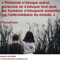 Citation de Paulo Freire 