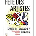 Le weekend prochain c'est la fête des artistes à