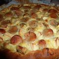 Un tour en cuisine - tour n°28 - Tarte boudin blanc-pomme