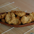 Biscuits "empreintes" à la figue et aux flocons de pois chiches, sans blé, sans lait