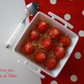 Fraise aux speculos et à la mascarpone