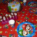 Le gâteau Mario 