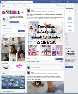 des nouvelles de la boutique