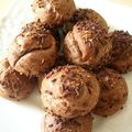 Chouquettes chocolat anis