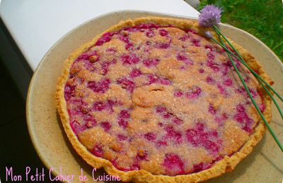 Tarte amandine aux groseilles