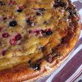 Gâteau à la brousse et aux fruits rouges