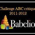 Challenge ABC critiques 2011-2012