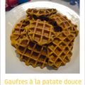 Gaufres à la patate douce