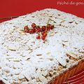 Tarte aux groseilles meringue aux amandes