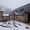 La neige en Aveyron...