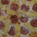 PIZZA SAUCISSON CAMEMBERT