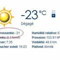 la météo du jour...brrrrrrrrrrrrrr!!!