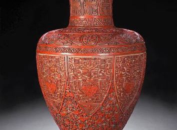 Massive Qianlong Lacquer Vase Highlights June Auction In San Francisco