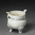 Tripod incense burner, Shufu ware, Ming dynasty, Yongle period (1403-24)