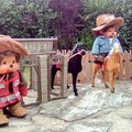 Les monchhichi cowboys du far west ! 