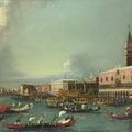 Follower of Giovanni Antonio Canal, il Canaletto, The Feast day of the Ascension, Venice: The Bacino di San Marco, looking west,