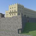 le château de Saint-Chamond, reconstitution 3D par Richard Bonnel