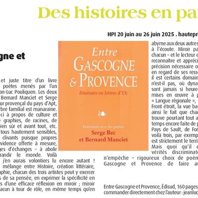 Entre Gascogne et Provence