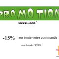 promotion spécial week end