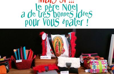 Le père Noel a opté pour des Cadeaux qui vont vous épater chez Crapule Factory !