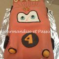 Gâteau Cars