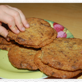 Les fameux cookies croustillants aux 2 chocolats de Julie Andrieu