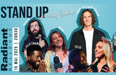 Stand Up Comedy Show   le jeudi 15 mai 2025 au Radiant Bellevue