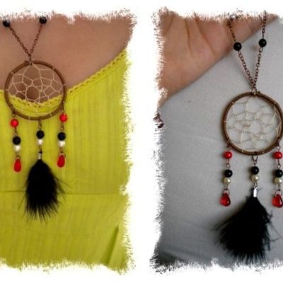 * Collier attrape rêves *