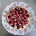 tarte aux framboises ( du chef Custos)