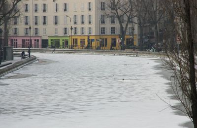 Canal St Martin hiver 2011