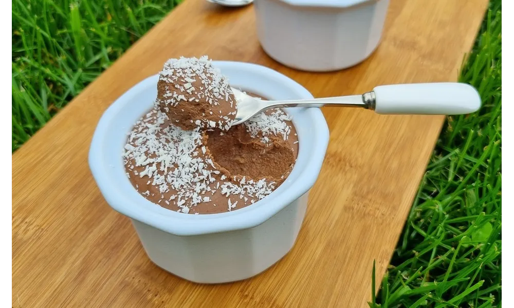 Crème au chocolat aux œufs durs (egg pudding chocolat)