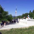Cérémonie du 78ème anniversaire de la tragédie du Maquis Ventoux à IZON-la-BRUISSE (Drôme)
