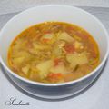 Sopa de papa y puerro