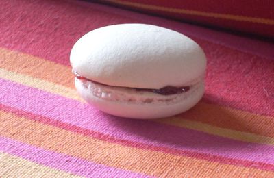 Macarons à la fraise