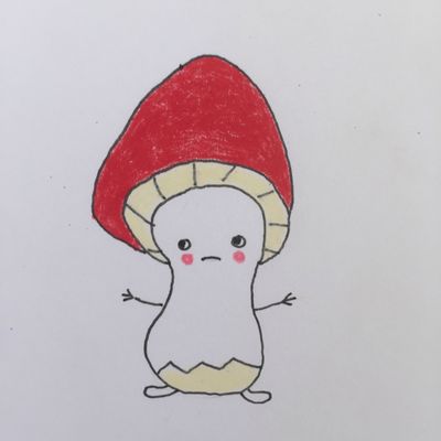 Amanite le champignon rouge qui avait perdu ses points blancs