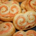 Petits palmiers apéritifs...rapides & délicieux!