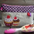 Trousse de Toilette "Cupcakes"