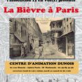 INVITATION ! Vernissage de l'exposition LA BIEVRE A PARIS - mercredi 22 mai, à partir de 18h30 - centre d'animation Dunois (7501