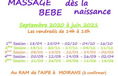 Massage bébé