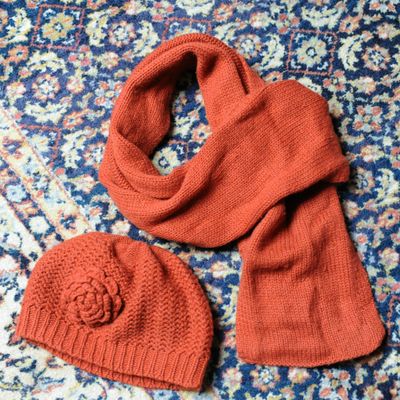Bonnet + écharpe Femme