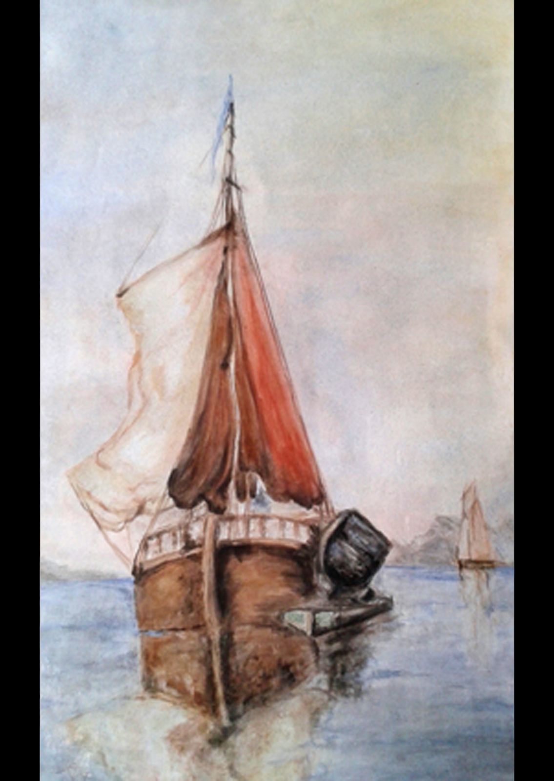 voilier à fresco