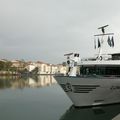 LES BATEAUX DE CROISIERES EN ESCALE A VIENNE...
