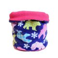 Snood pour Fille Echarpe Tube Hiver Enfant Tour de Cou Ours Polaire