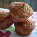 Muffins en pain d'épices à la pomme